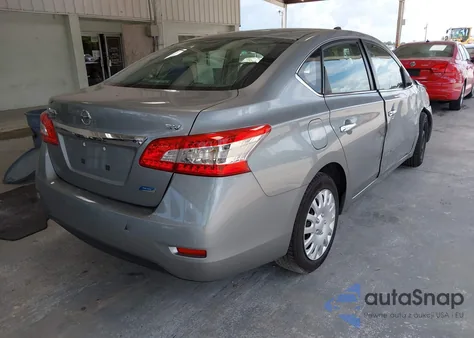 2014 Nissan Sentra Sv z USA, uszkodzony, nr VIN 3N1AB7APXEY256424